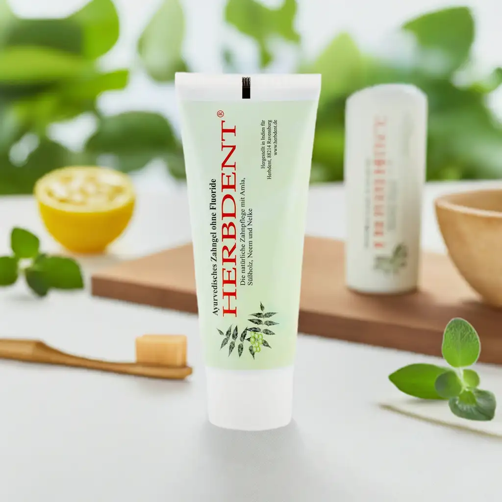 Herbdent - Ayurvedisches Zahngel, Zahncreme ohne Fluoride