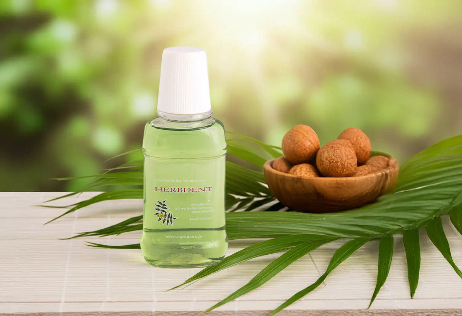 Herbdent - Ayurvedisches Mundwasser - ohne Alkohol